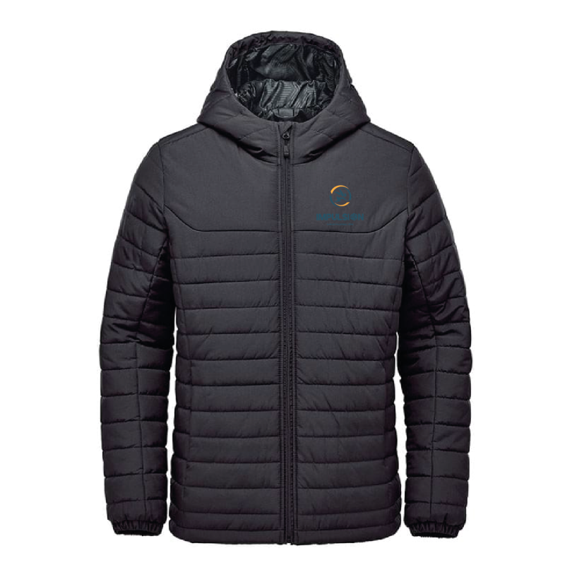 Manteau Noir avec broderie