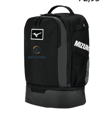 Sac à Dos MIZUNO CROSSOVER 25 Brodé